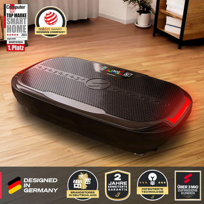Sportstech VP275 Vibrationsplatte 3D - Ganzkörper Heimtraining