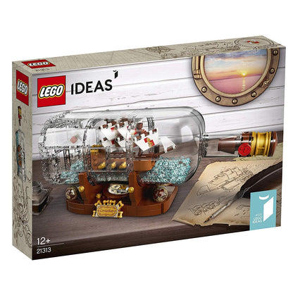 LEGO Ideas Schiff in Flasche - Bausatz