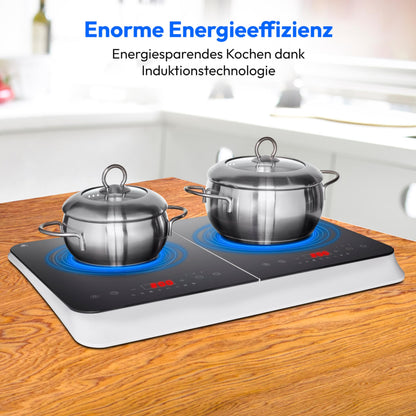 MEDION Doppel-Induktionskochplatte MD18493, 3500 Watt, schwarz