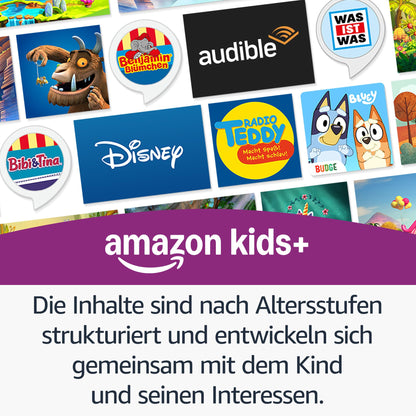 Amazon Echo Dot Kids (Neueste Generation) – Smarter Lautsprecher