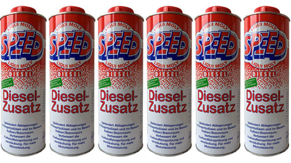 LIQUI MOLY 5160 Speed Diesel Zusatz Diesel Additiv – 6x 1L