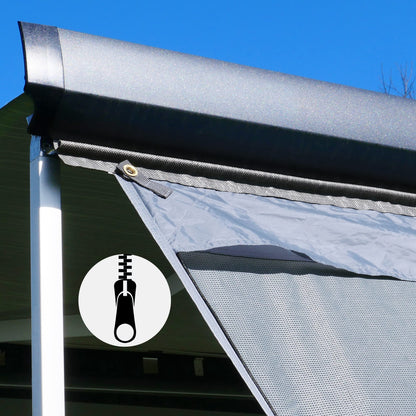 your GEAR Sun & Rain Blocker Markisenwand Sonnen- Regenschutz