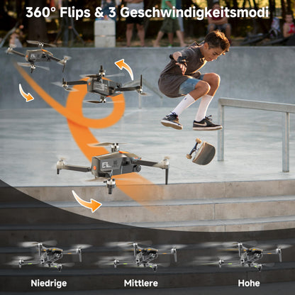 PLEGBLE PL510 Mini-Drohne mit 1080P Kamera und bürstenlosem Motor