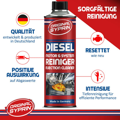 SYPRIN Diesel System Reiniger DR5 – DPF & Einspritzdüsen, 3x500ml