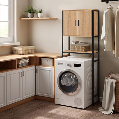 EUGAD Waschmaschinenschrank Badregal – für Waschmaschine WC