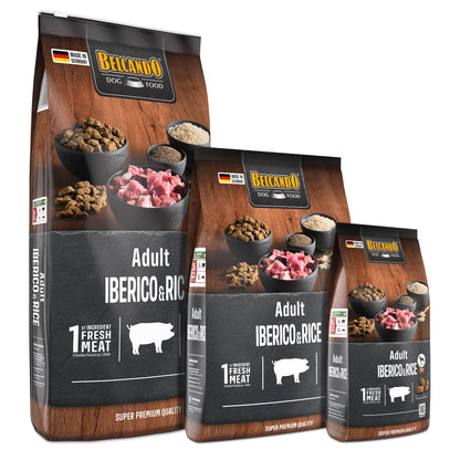 Belcando Adult Iberico & Rice Trockenfutter für Hunde 12,5 kg