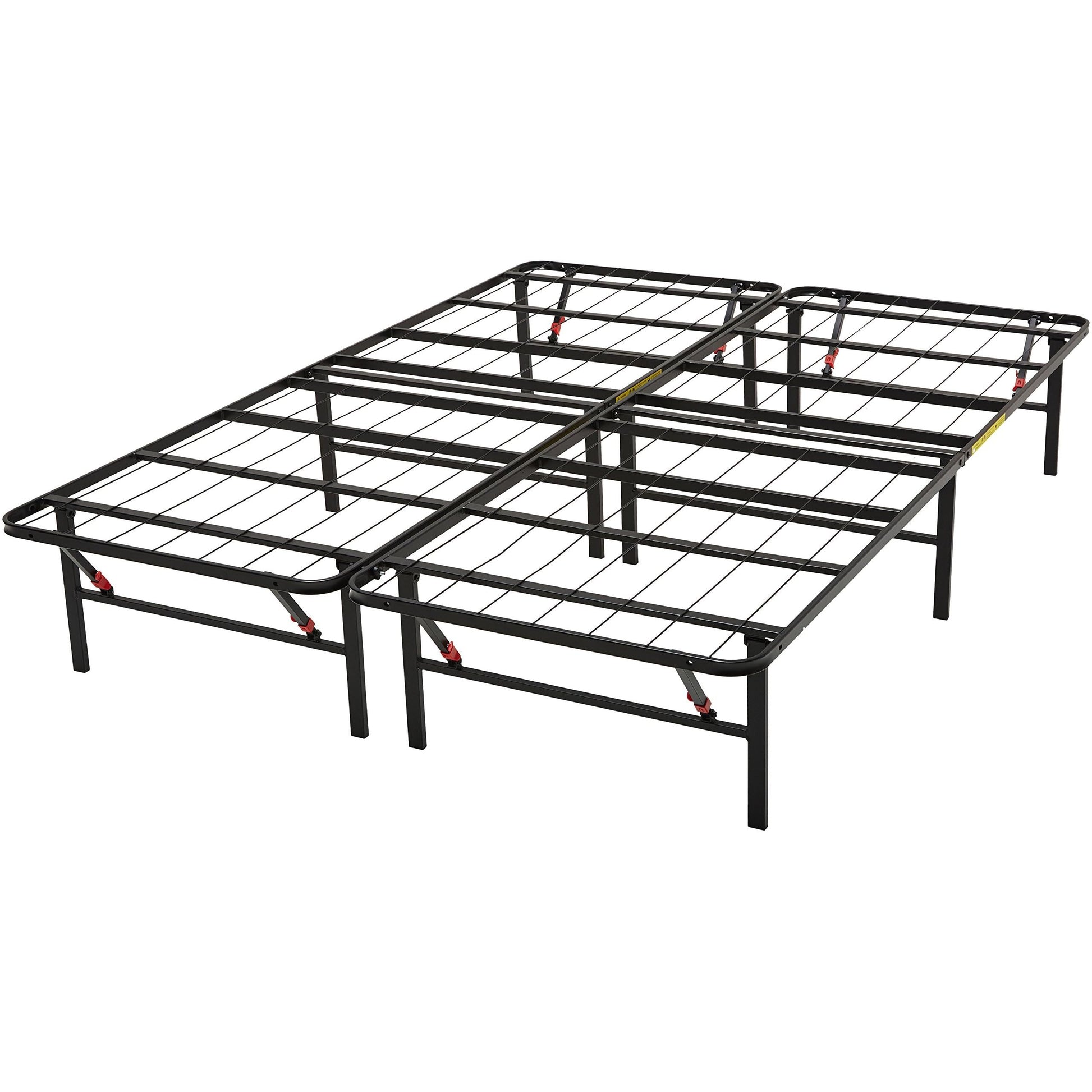 Amazon Basics Plattform-Bettgestell klappbar, Schwarz, 140 x 200 cm