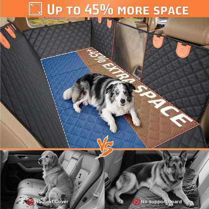 Gimars Upgrade Hunde Autoschondecke Rückbank 157x132cm Sichtfenster