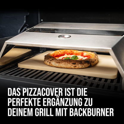 Enders Pizzacover Turbo Gasgrill Aufsatz – Backburner inkl. Stein