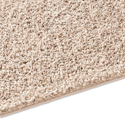 Taracarpet Venezia Shaggy Hochflor Teppich - Beige 160x230 cm