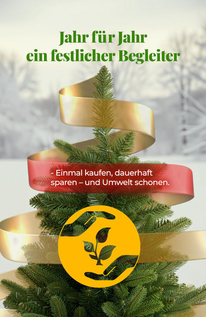 4smile Weihnachtsbaum künstlich realistisch - 180 cm Dunkelgrün