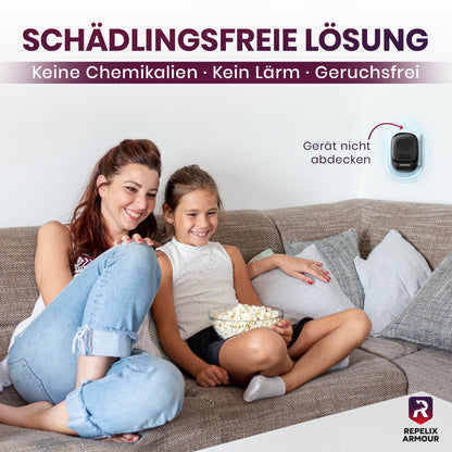 REPELIX ARMOUR Ultraschall-Schädlingsbekämpfer 2er-Pack PR-025