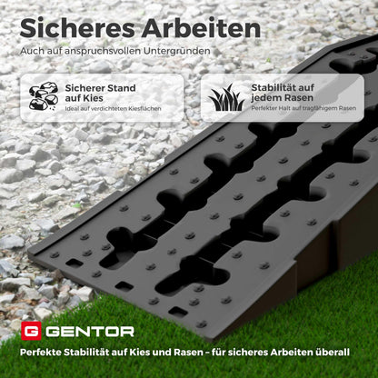 PROFI Auffahrrampe PKW Anhänger – 2er Set bis 5t Belastung