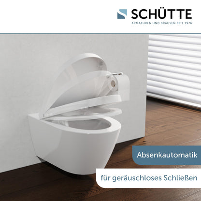 SCHÜTTE WC-Sitz für Duravit Starck 3 mit Absenkautomatik, weiss