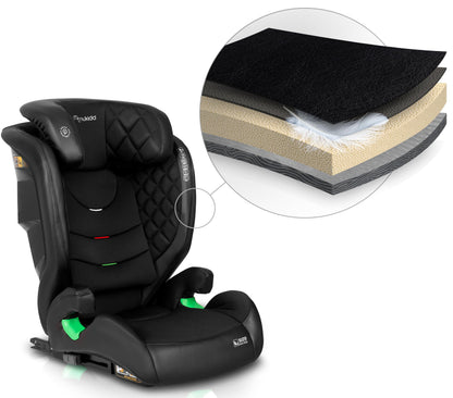 Nukido Louis Autositz für Kinder 15-36 kg ISOFIX - Schwarz