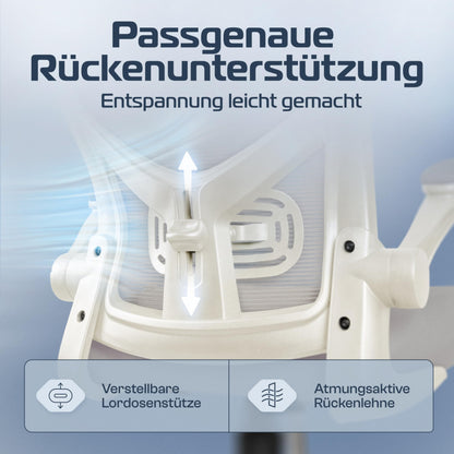 CLOUVOU SmartSeat Ergonomischer Büro- & Gaming-Stuhl 150 kg