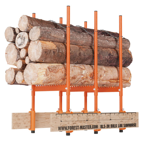 Forest master Mehrfachholzhalter Sägebock H3 - 250kg Holzstützen