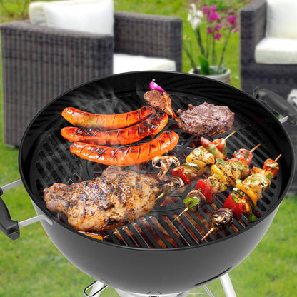onlyfire Gusseisen-Grillrost System für Weber 57 cm Kugelgrill