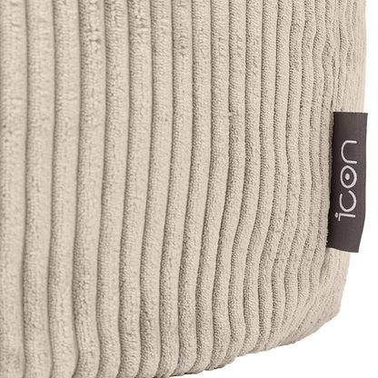 Icon Kingston Sitzsack & Lounge Sessel Cord – Beige