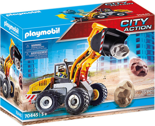 PLAYMOBIL Bau-Radlader 70445 - Schaufelbagger