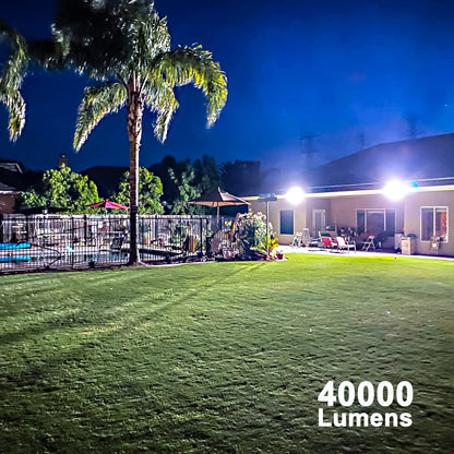 POWFUL 400W LED Flutlichtstrahler – IP67 Aussen 6500K