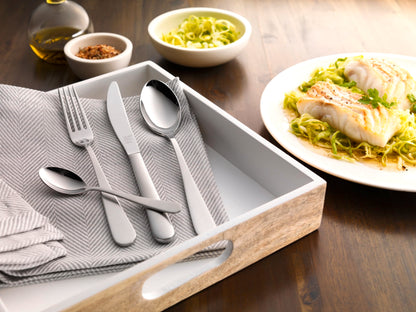 ZWILLING Greenwich Besteck Set 68-teilig für 12 Personen Matt Silber