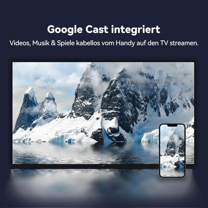 FPD CG50-C1 50 Zoll 4K Smart TV Google TV Fernseher (Modell 2025)