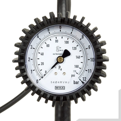 GAV Reifenfüller Messgerät WIKA 80mm Manometer – Homologiert
