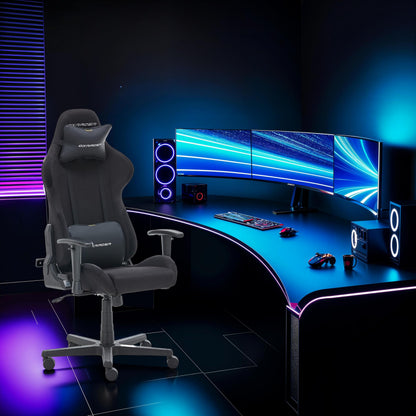 DXRacer 2.2 FD01/N Gaming & Büro Drehstuhl Ergonomisch Schwarz