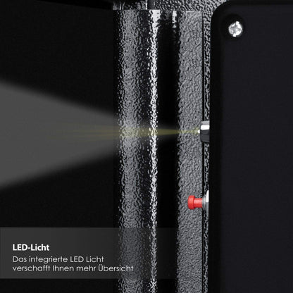 KESSER Elektronischer Tresor – Möbeltresor Wandtresor 38x30x30cm