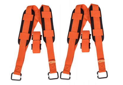 SafeCore Tragegurte Umzug 2 Personen bis 500 kg mit Schultergurten, Gurtband und Metallschnallen