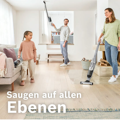 Bosch Flexxo 2in1 BBH3K2801 Akku-Staubsauger - Silber