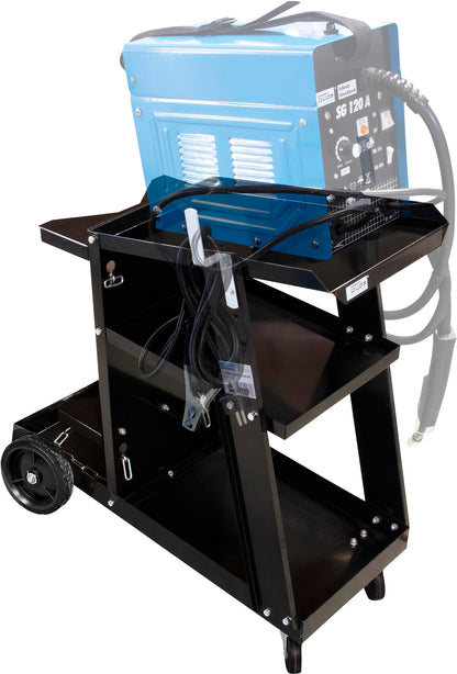 Güde 20038 GSW200 Schweisswagen für Schweissgeräte – Schwarz