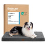 BEDSURE orthopädisches Hundebett grosse Hunde 104x74x9 cm dunkelgrau
