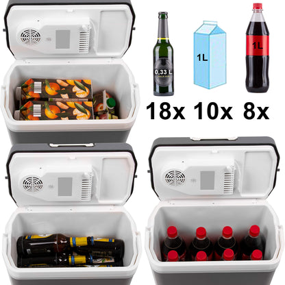 EcoCool 24L Kühlbox Thermoelektrisch 12V/230V Kühlen & Heizen USB