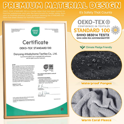 Orzbow Fussack Baby Kinderwagen Winter mitwachsend - schwarz