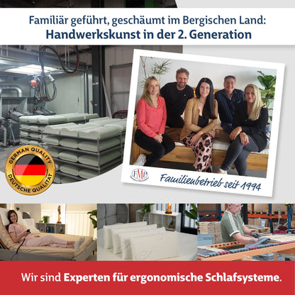FMP Matratzenmanufaktur Orthopädisches Nackenkissen Visco - 8.5 cm