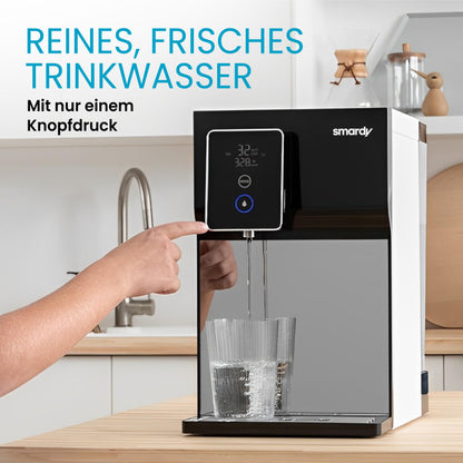 smardy blue miran Premium Auftisch Osmoseanlage – Mobil mit Heizung