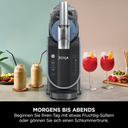 Ninja SLUSHi Maschine 1.9L Blau/Grau – Slush & Cocktails FS301EU