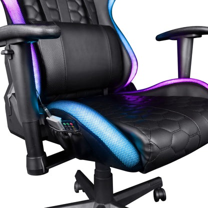 Trust Gaming GXT 716 Rizza Gaming Stuhl RGB LED Schwarz