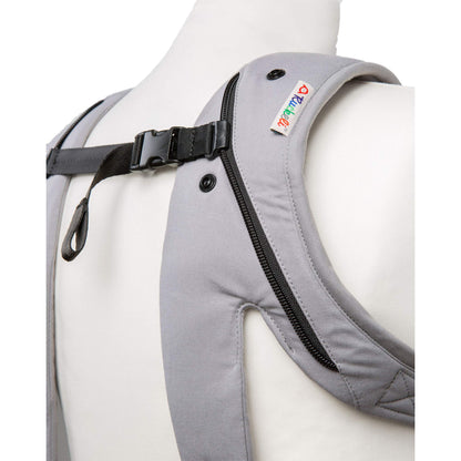 Ruckeli Babytrage ab Geburt Slim Ergonomisch - Gently Grey