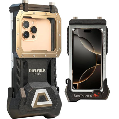 DIVEVOLK Seatouch 4 Max Plus Unterwassergehäuse – iPhone Kompatibel