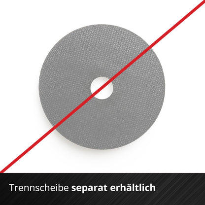 Einhell Professional TP-AG 18/125 CE Q Li Akku-Winkelschleifer - Set