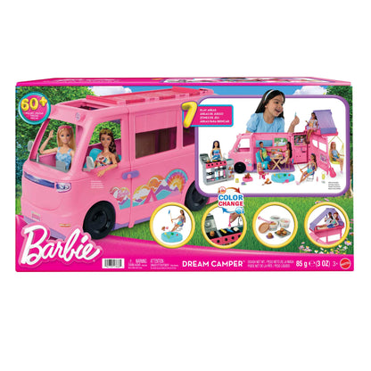 Barbie Super Abenteuer-Camper Spielset mit Dachzelt - HRJ78