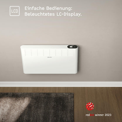 STIEBEL ELTRON CNS 2000 Plus LCD Wandkonvektor Weiss - 2 kW