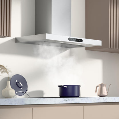 Ciarra Dynamic A+++ CBCW9102 Wandhaube 90cm Umluft - Weiss