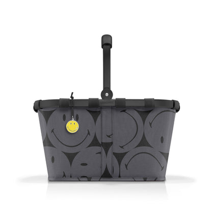 reisenthel carrybag smiley grey – Einkaufskorb mit Innentasche