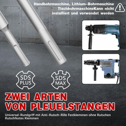 METOTY Bohrkrone Set 22-tlg. SDS Plus/Max - Beton Mauerwerk