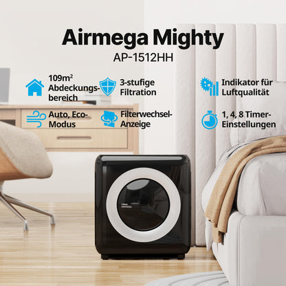 COWAY ap-1512hh MIGHTY Allergiker Luftreiniger - Schwarz