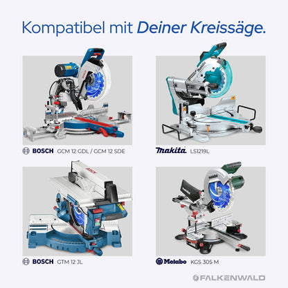 FALKENWALD Kreissägeblatt 305x30 mm Hartmetall für Metall & Holz